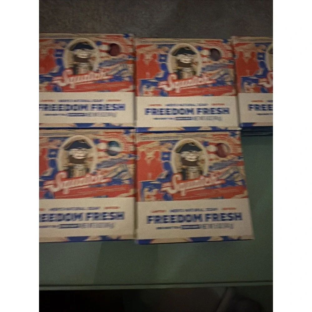 Lot of 5 - Dr. Squatch Freedom Fresh Soap Bars-Limited Edition Red Root Tea 5oz